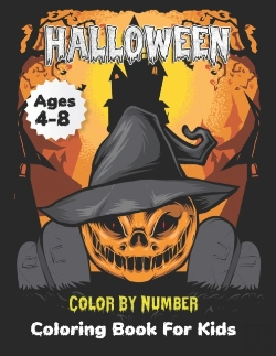 Bertrand.pt - Halloween Color By Number Coloring Book For Kids