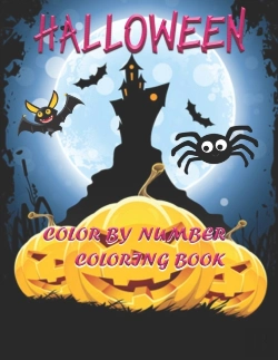 Bertrand.pt - Halloween Color By Number Coloring Book