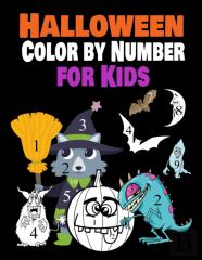 Halloween Color By Number For Kids