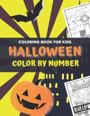 Halloween Color By Number For Kids