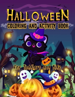 Bertrand.pt - Halloween Coloring And Activity Book For Toddlers And Kids