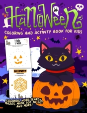 Halloween Coloring And Activity Book