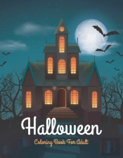 Halloween Coloring Book For Adult