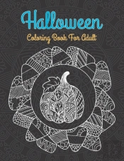 Halloween Coloring Book For Adult