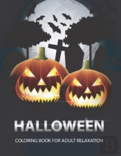 Halloween Coloring Book For Adult Relaxation