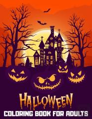 Halloween Coloring Book For Adults