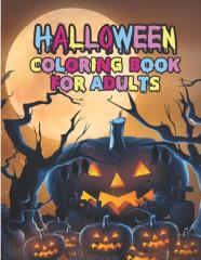 Halloween Coloring Book For Adults