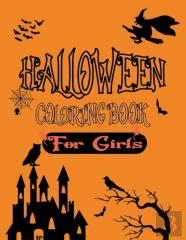 Halloween Coloring Book For Girls