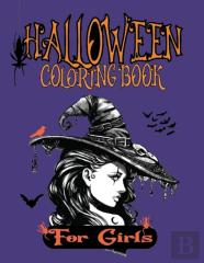 Halloween Coloring Book For Girls