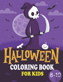 Bertrand.pt - Halloween Coloring Book For Kids Age 8-10