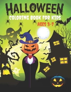 Bertrand.pt - Halloween Coloring Book For Kids Ages 3-7