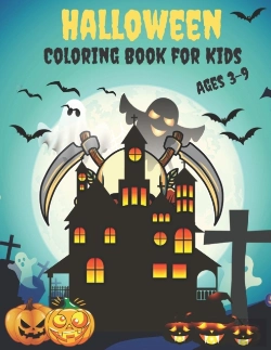 Bertrand.pt - Halloween Coloring Book For Kids Ages 3-9