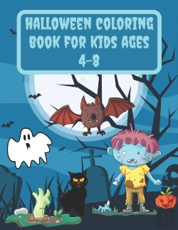 Bertrand.pt - Halloween Coloring Book For Kids Ages 4-8
