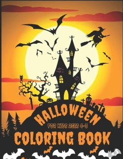 Bertrand.pt - Halloween Coloring Book For Kids Ages 4-8