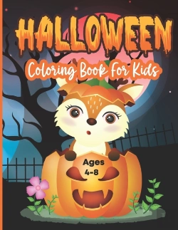 Bertrand.pt - Halloween Coloring Book For Kids Ages 4-8