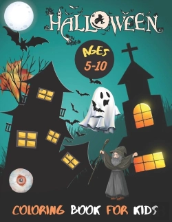 Bertrand.pt - Halloween Coloring Book For Kids Ages 5-10