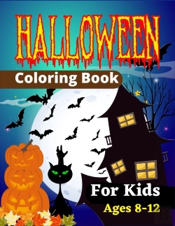 Bertrand.pt - Halloween Coloring Book For Kids Ages 8-12
