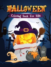 Halloween Coloring Book For Kids: Cute H