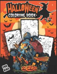Halloween Coloring Book For Kids