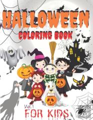 Halloween Coloring Book For Kids