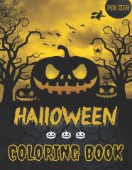 Halloween Coloring Book For Kids
