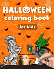 Halloween Coloring Book For Kids