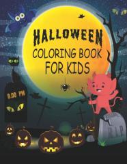 Halloween Coloring Book For Kids