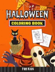 Halloween Coloring Book For Kids