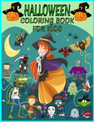 Halloween Coloring Book For Kids