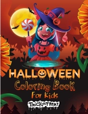Halloween Coloring Book For Kids: Spooky