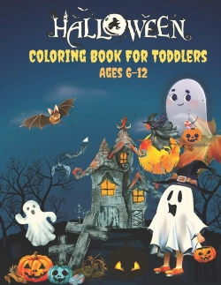Bertrand.pt - Halloween Coloring Book For Toddlers Ages 6-12