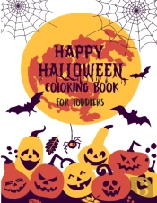Halloween Coloring Book For Toddlers