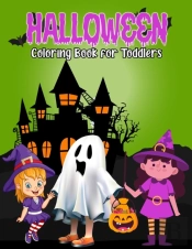 Halloween Coloring Book For Toddlers