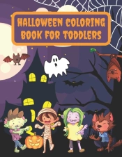 Halloween Coloring Book For Toddlers