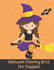 Halloween Coloring Book For Toddlers