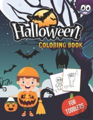 Halloween Coloring Book For Toddlers