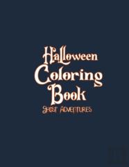 Halloween Coloring Book Ghost Adventures