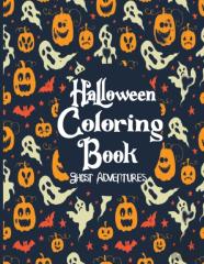 Halloween Coloring Book Ghost Adventures