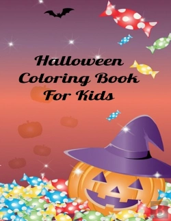 Bertrand.pt - Halloween Coloring Book, Great  For Kids Ages 2-4 And 4-8, Cute Coloring Pages For Kids (60 Pages, 8.5x11inches)