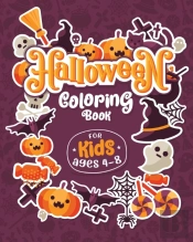 Halloween Coloring Books For Kids Ages 4-8