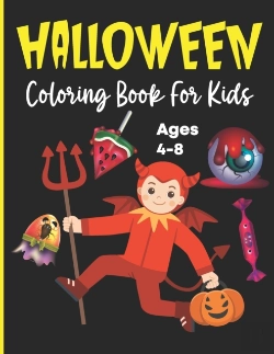 Bertrand.pt - Halloween Coloring Books For Kids Ages 4-8