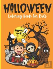 Halloween Coloring Books For Kids Ages 4-8
