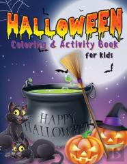 Halloween Coloring & Activity Book For Kids