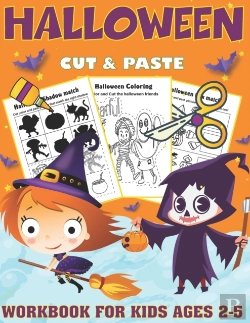 Bertrand.pt - Halloween Cut And Paste Workbook For Kids Ages 2-5