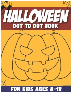 Bertrand.pt - Halloween Dot To Dot Book For Kids Ages 8-12