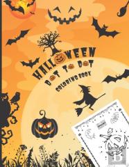 Halloween Dot To Dot Coloring Book