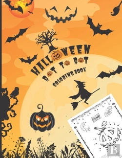 Bertrand.pt - Halloween Dot To Dot Coloring Book