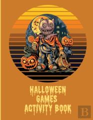 Halloween Games Activity Book For Kids