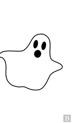 Bertrand.pt - Halloween Ghost  Creative Journal