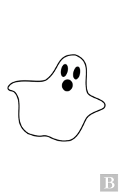Halloween Ghost  Creative Journal